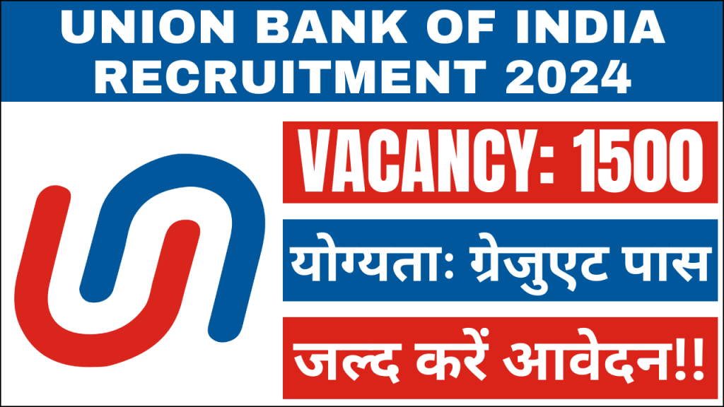 Union Bank of India Recruitment 2024